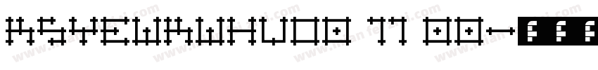 KSYEWKWHVO0 11 00字体转换